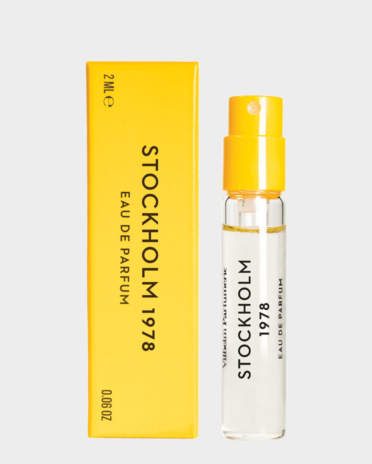 Vilhelm Parfumerie STOCKHOLM 1978 SAMPLE