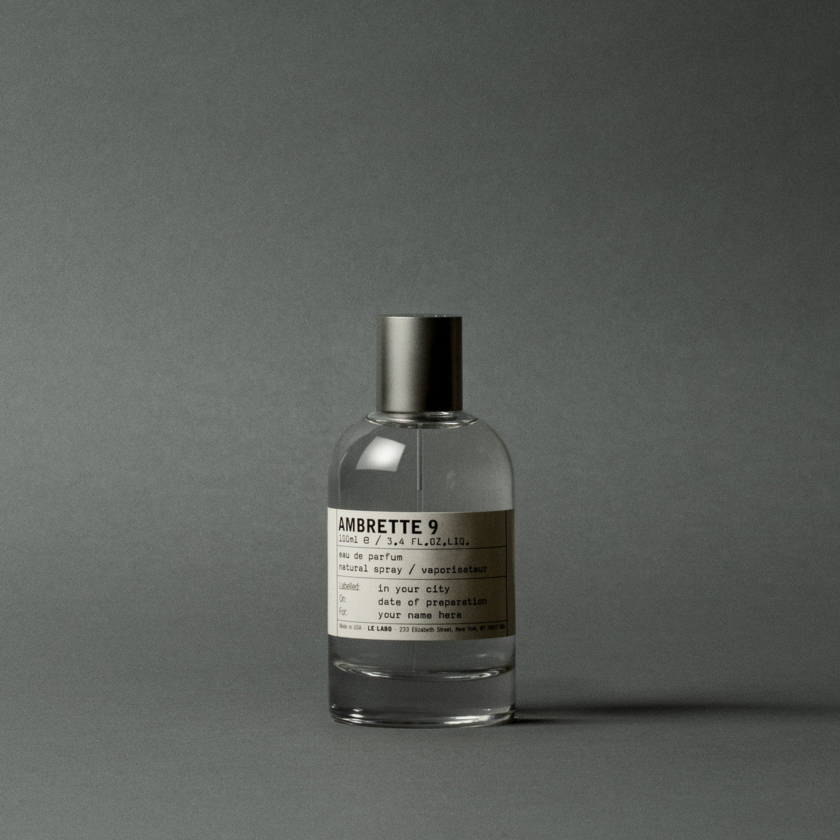 Le Labo AMBRETTE 9 Eau de Parfum 100 ml
