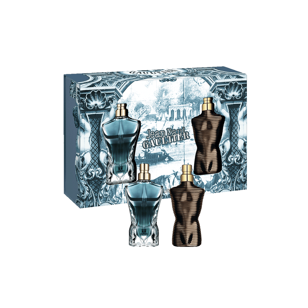 Jean Paul Gaultier Le Male Elixir & Le Beau Miniature Set