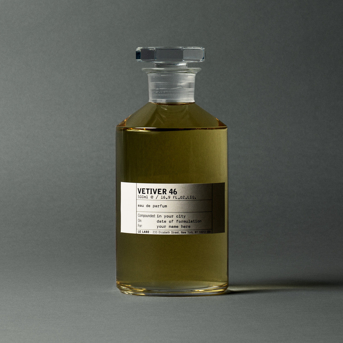 Le Labo VETIVER 46 Eau de Parfum 500 ml
