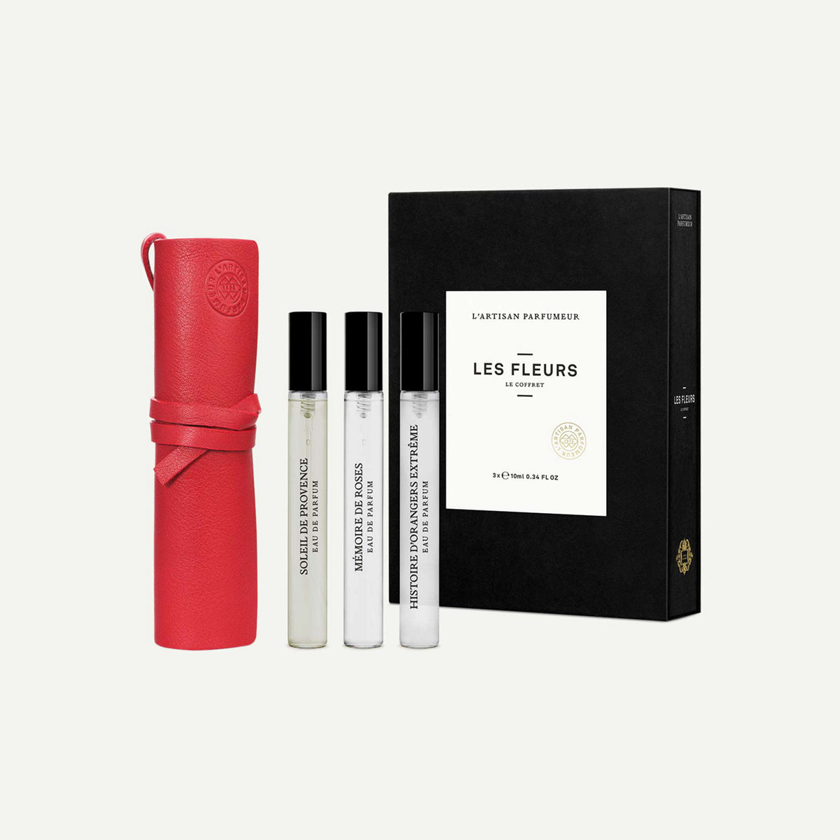 LAP LES FLEURS LEATHER SET 3X10ML