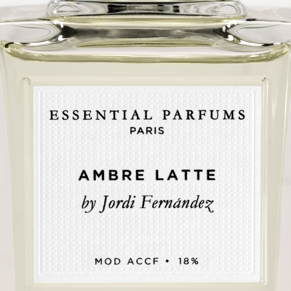 Essential Parfums Ambre Latte - Eau de Parfum Natural Spray Refillable 100 ML