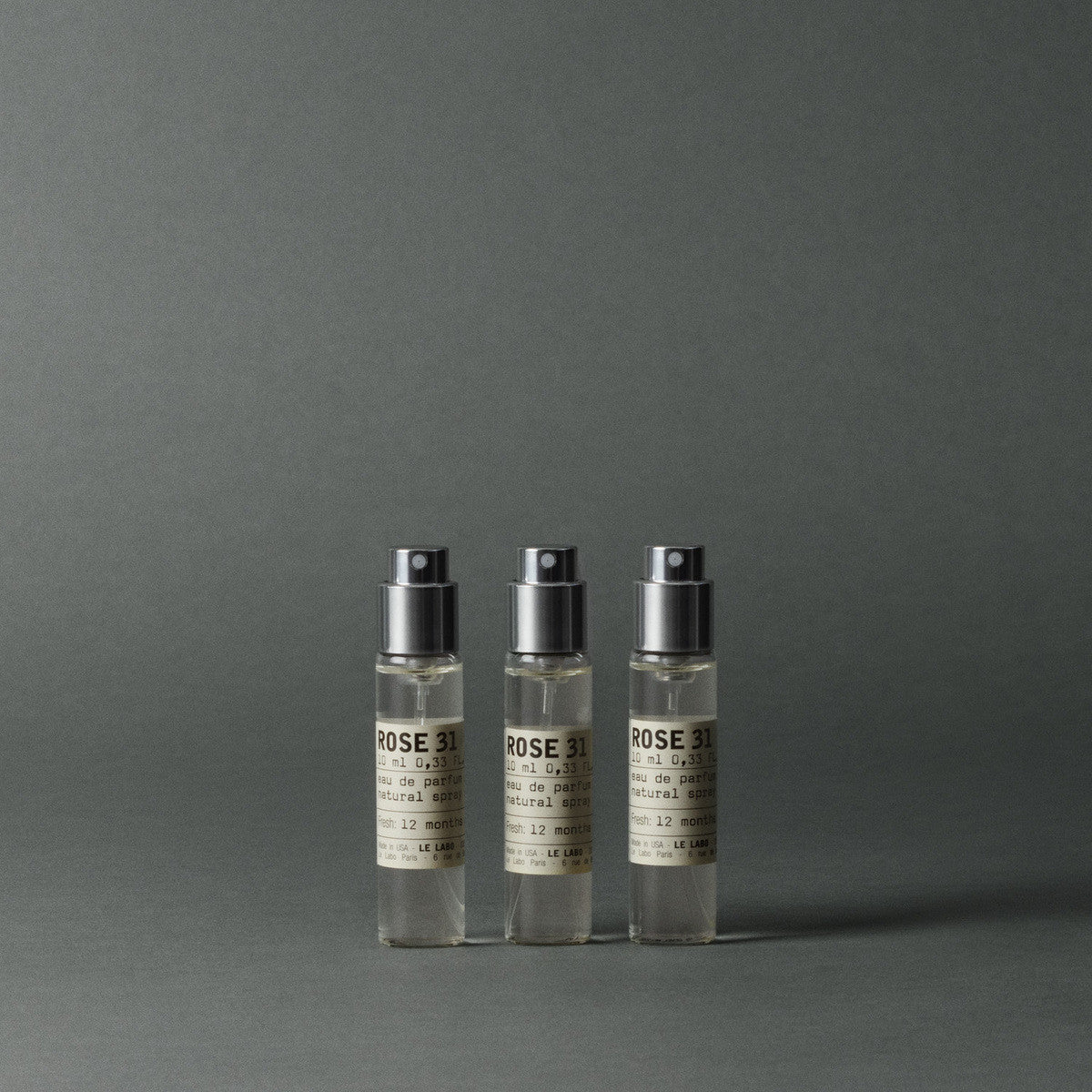 Le Labo ROSE 31 Travel Tube Refill Set 3 x 10 ml