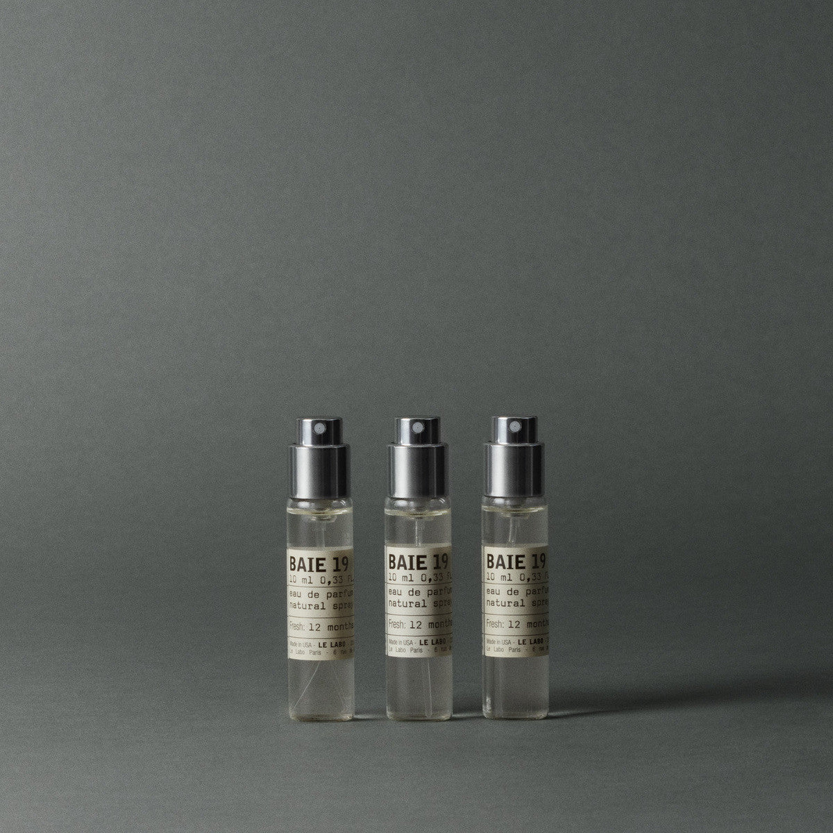 Le Labo BAIE 19 Travel Tube Refill Set 3 x 10 ml