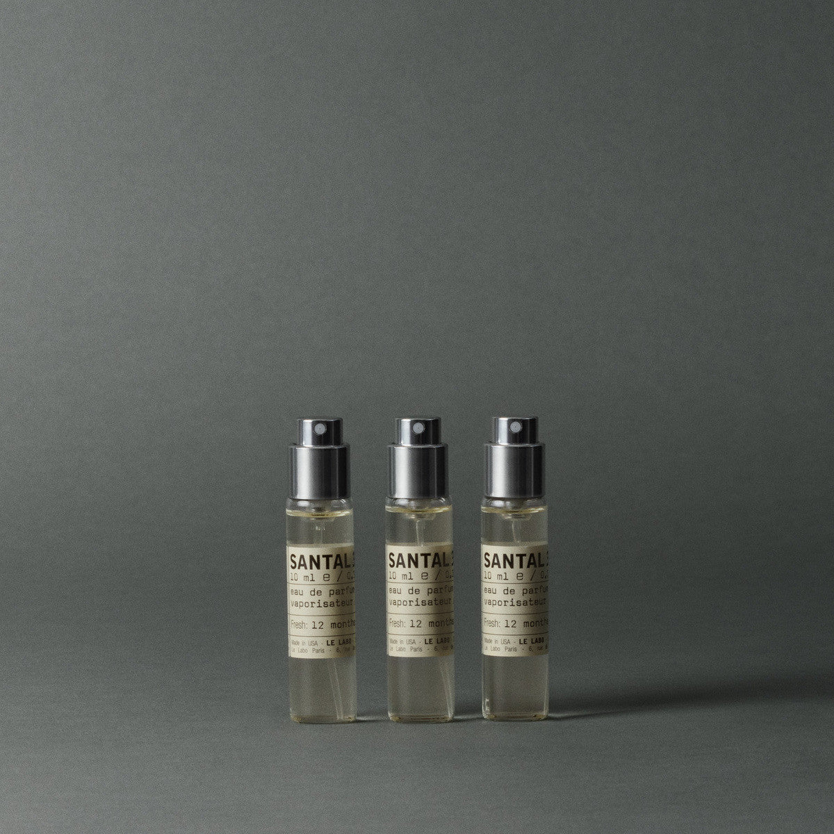 Le Labo SANTAL 33 Travel Tube Refill Set 3 x 10 ml