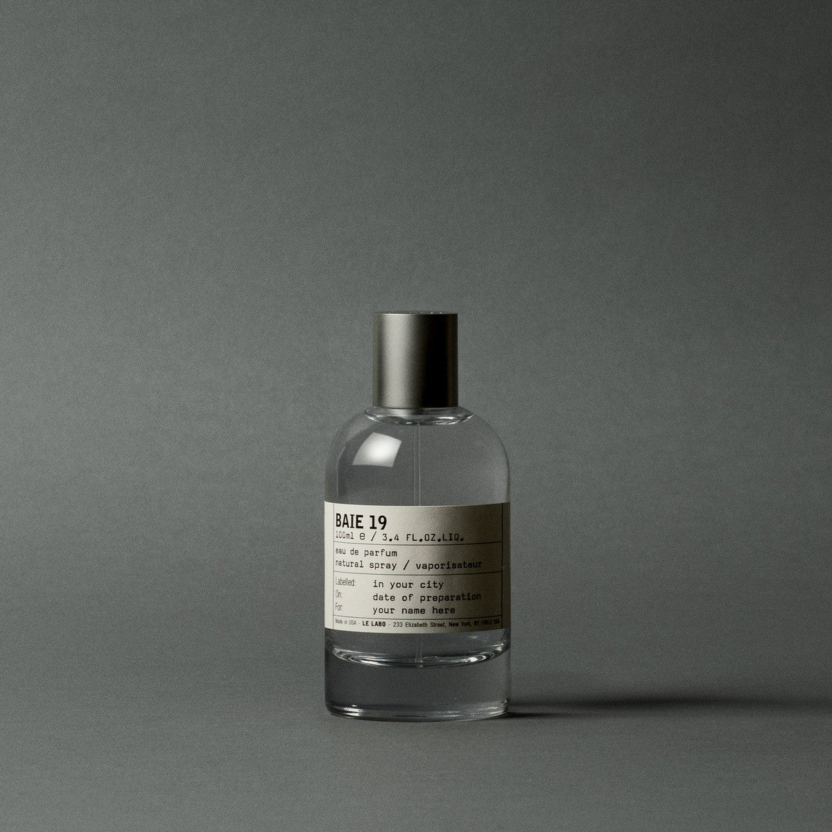 Le Labo BAIE 19 Eau de Parfum 100 ml