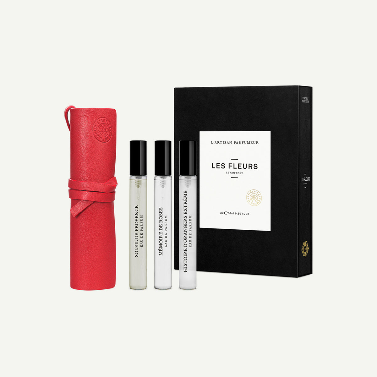 LAP LES FLEURS LEATHER SET 3X10ML