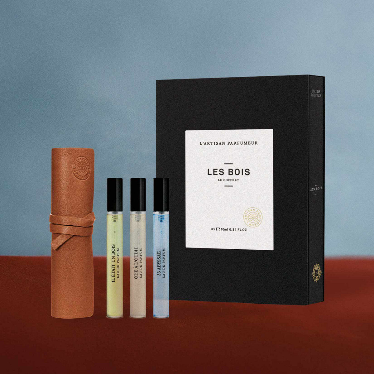LAP LES BOIS LEATHER SET 3X10ML