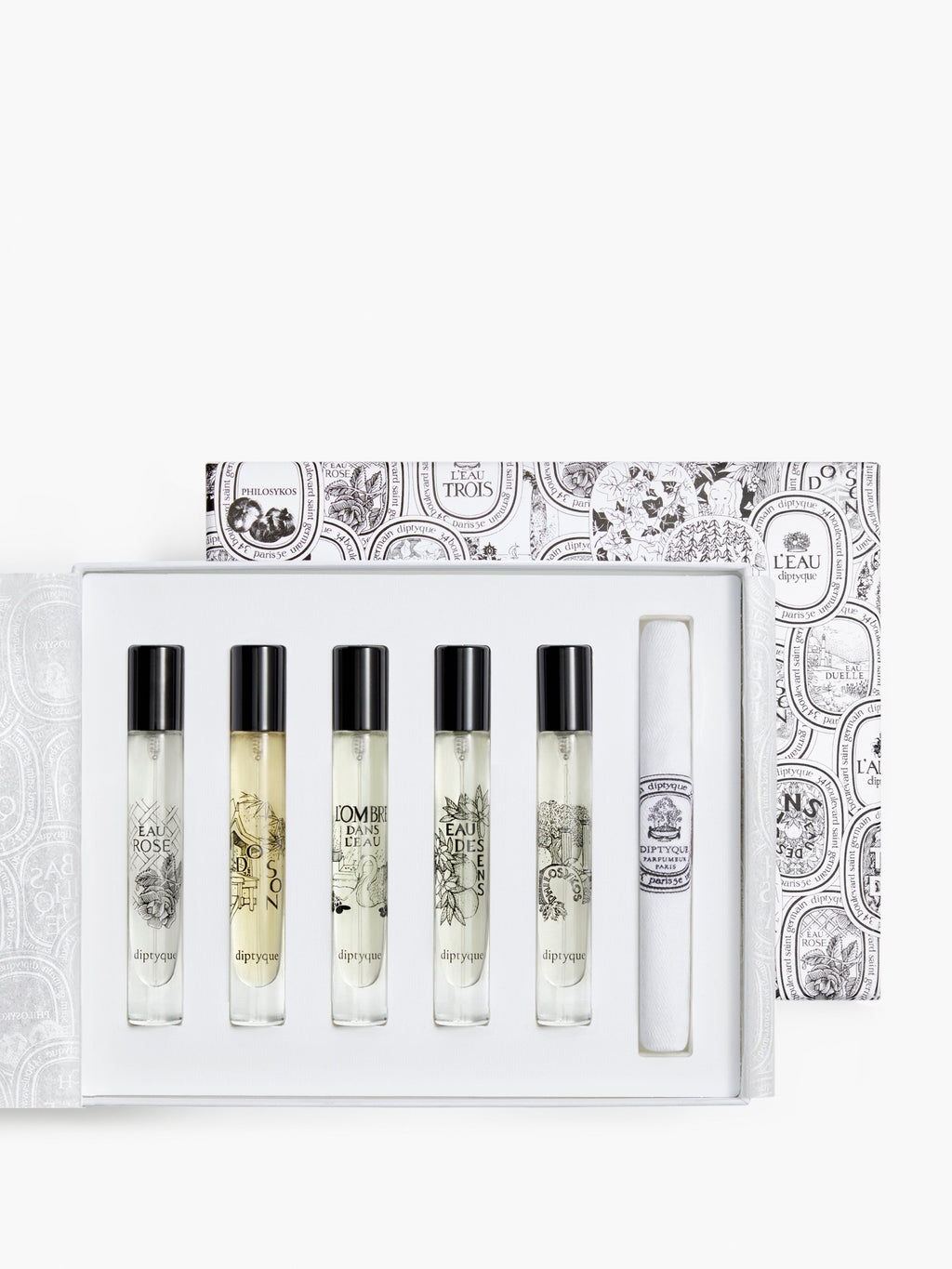 Diptyque Set of 5 Eaux de toilette - Pre-composed - 7.5 ml