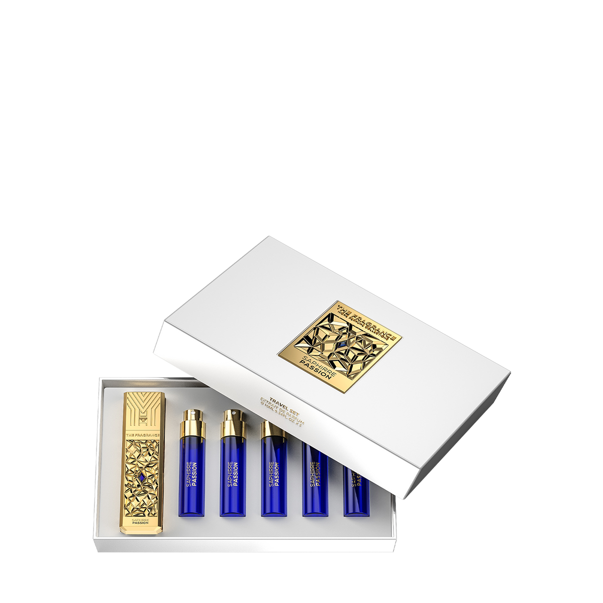 The Fragrance SAPPHIRE PASSION 5x10ML TRAVEL SET