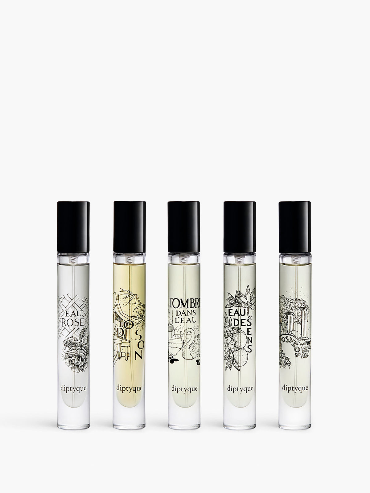 Diptyque Set of 5 Eaux de toilette - Pre-composed - 7.5 ml