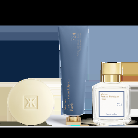 Maison Francis Kurkdjian 724 Scented soap, Scented hand cream and Eau de parfum Trio