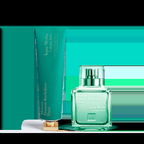 Maison Francis Kurkdjian Aqua Media Cologne forte Eau de parfum and Scented hand cream Duo